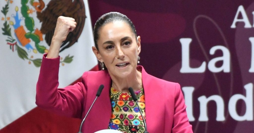 Sheinbaum: "es tiempo de mujeres en México y el mundo"