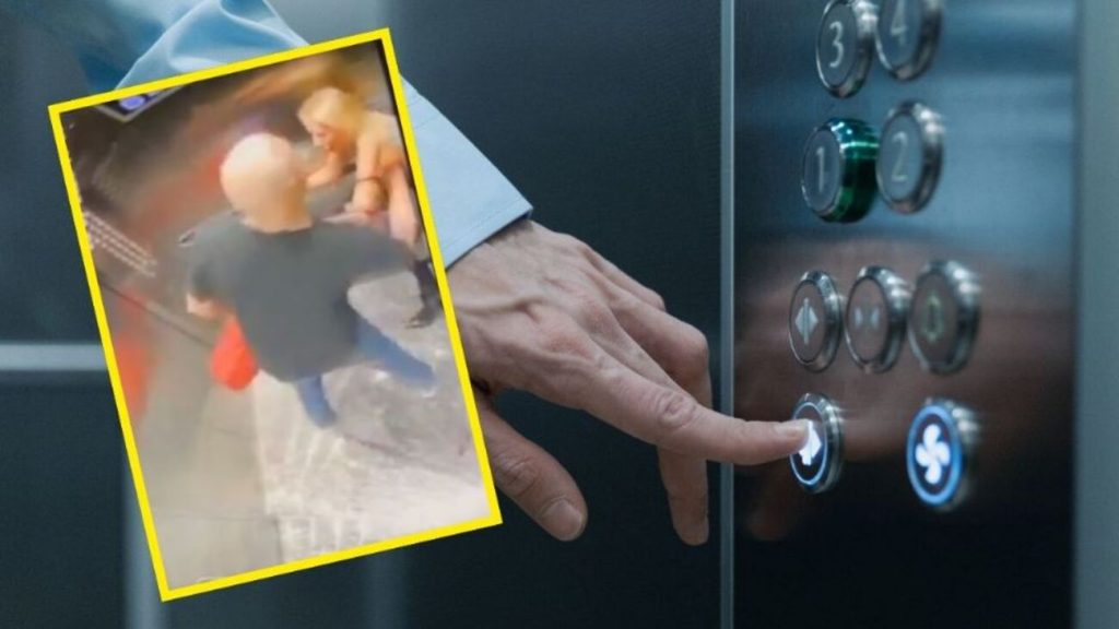 Brutal agresión en elevador de la CDMX: "Lord Elevador" captado en video