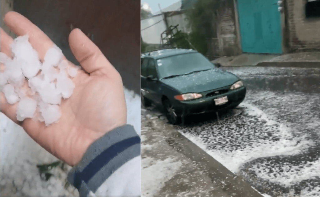 Granizada y lluvias en CDMX: 14 alcaldías en alerta este 5 de agosto