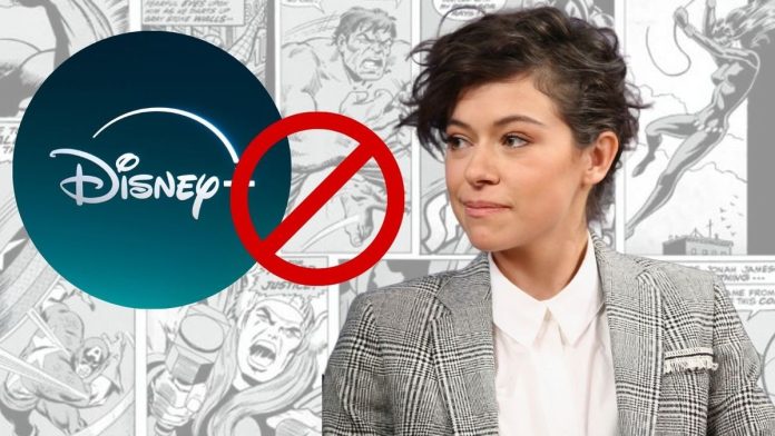 Actriz de Marvel pide cancelar Disney+ por Jimmy Kimmel