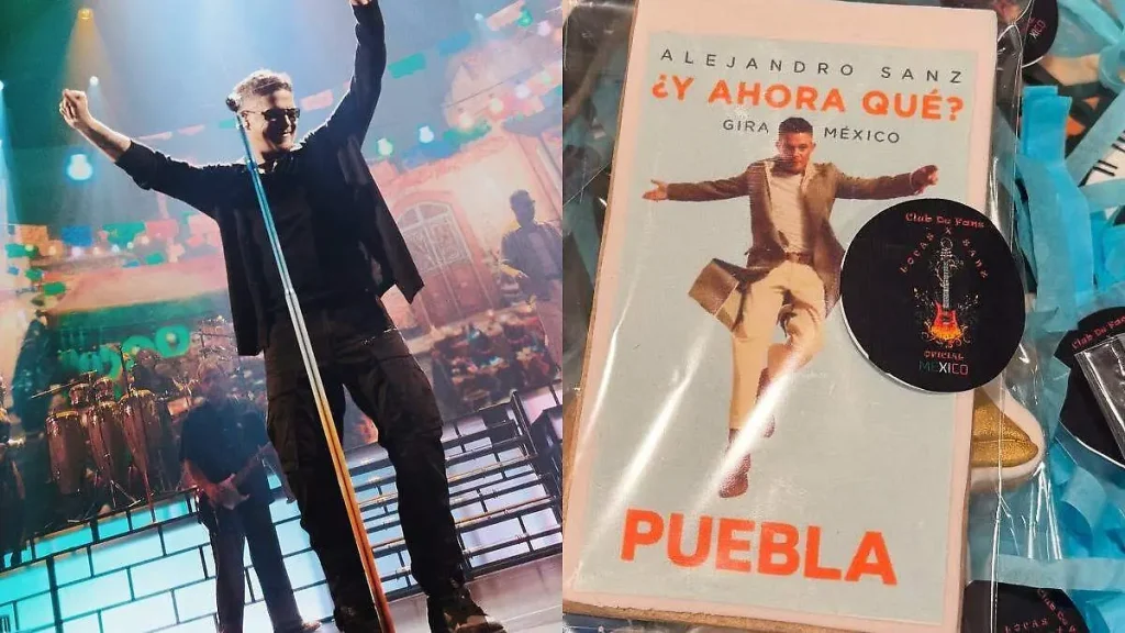 Alejandro Sanz: Puebla despide con emoción el inicio de su gira