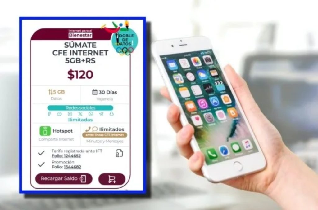 CFE internet: Consulta tu saldo, recarga y gestiona tus paquetes fácilmente