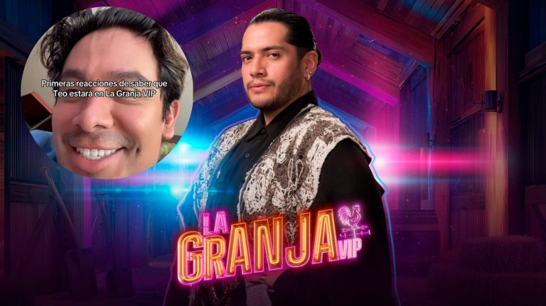César Doroteo de Pepe y Teo llega a La Granja VIP de Tv Azteca