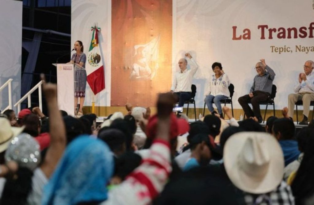 Claudia Sheinbaum anuncia obras clave en Nayarit para 2025