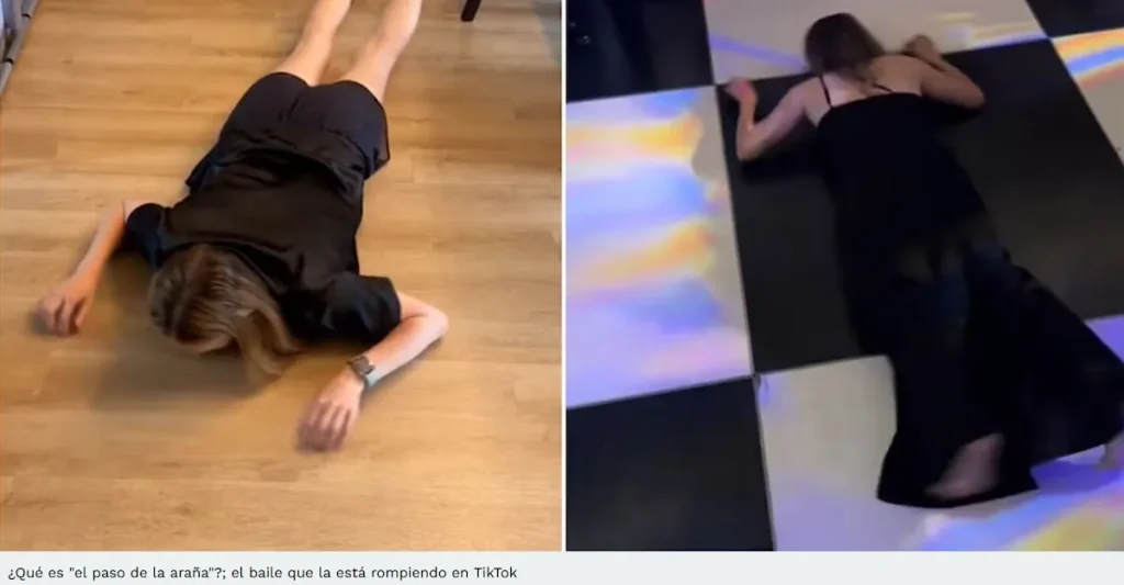 El "paso de la araña": la inesperada sensación viral de TikTok y las bodas