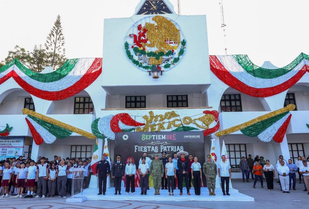 El grito de independencia en Cancún 2025: Un masiva celebración