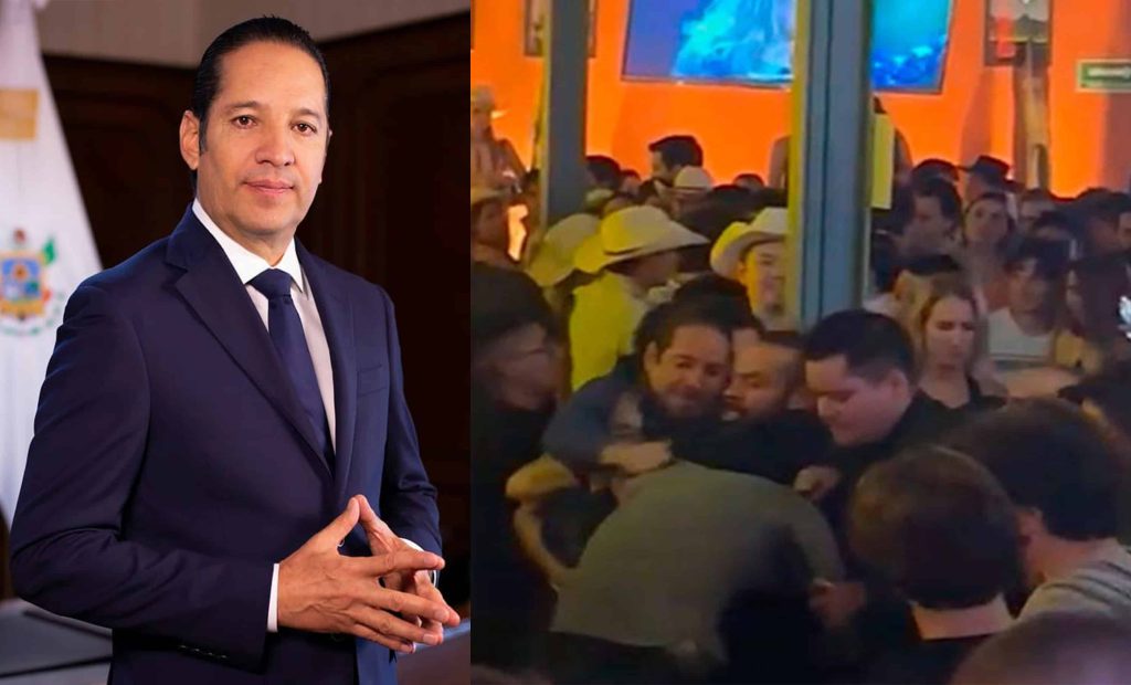 Exgobernador Pancho Domínguez, envuelto en polémica riña en bar Queretano