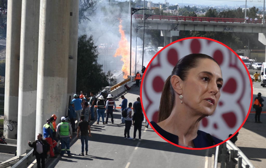 Explosión de pipa en Iztapalapa: Sheinbaum reitera apoyo integral a afectados