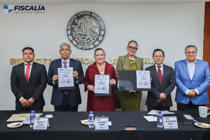 Fiscalía de Guerrero y INE firman convenio por desaparecidos Fiscalía de Guerrero y INE firman convenio por desaparecidos