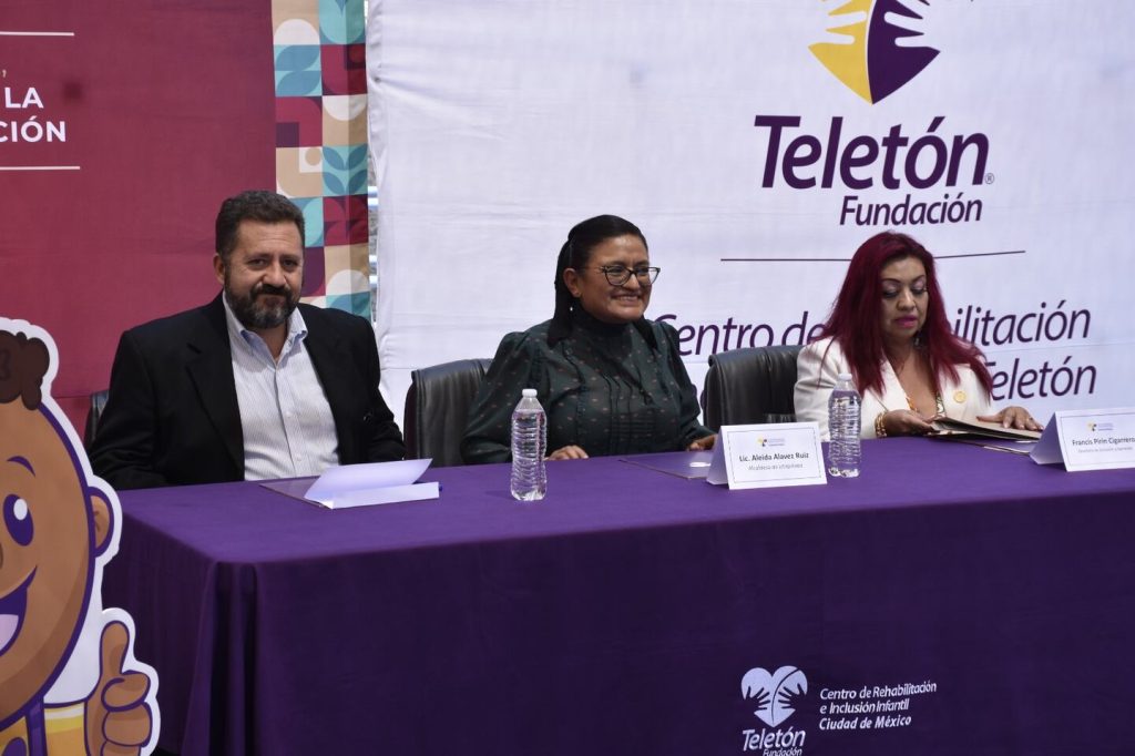 Fundación Teletón brinda apoyo para rehabilitación a afectados de Iztapalapa