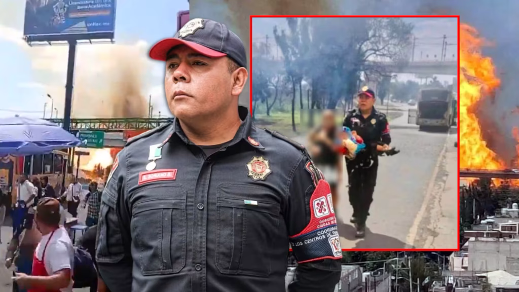 Héroe en Iztapalapa: Alonso Segura salvó a Jazlyn tras explosión