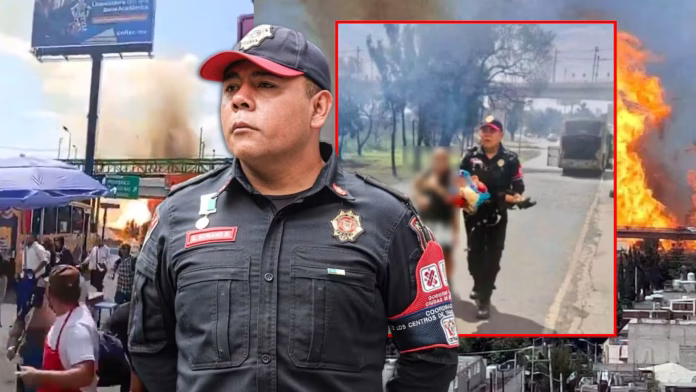 Héroe en Iztapalapa- Alonso Segura salvó a Jazlyn tras explosión Héroe en Iztapalapa: Alonso Segura salvó a Jazlyn tras explosión