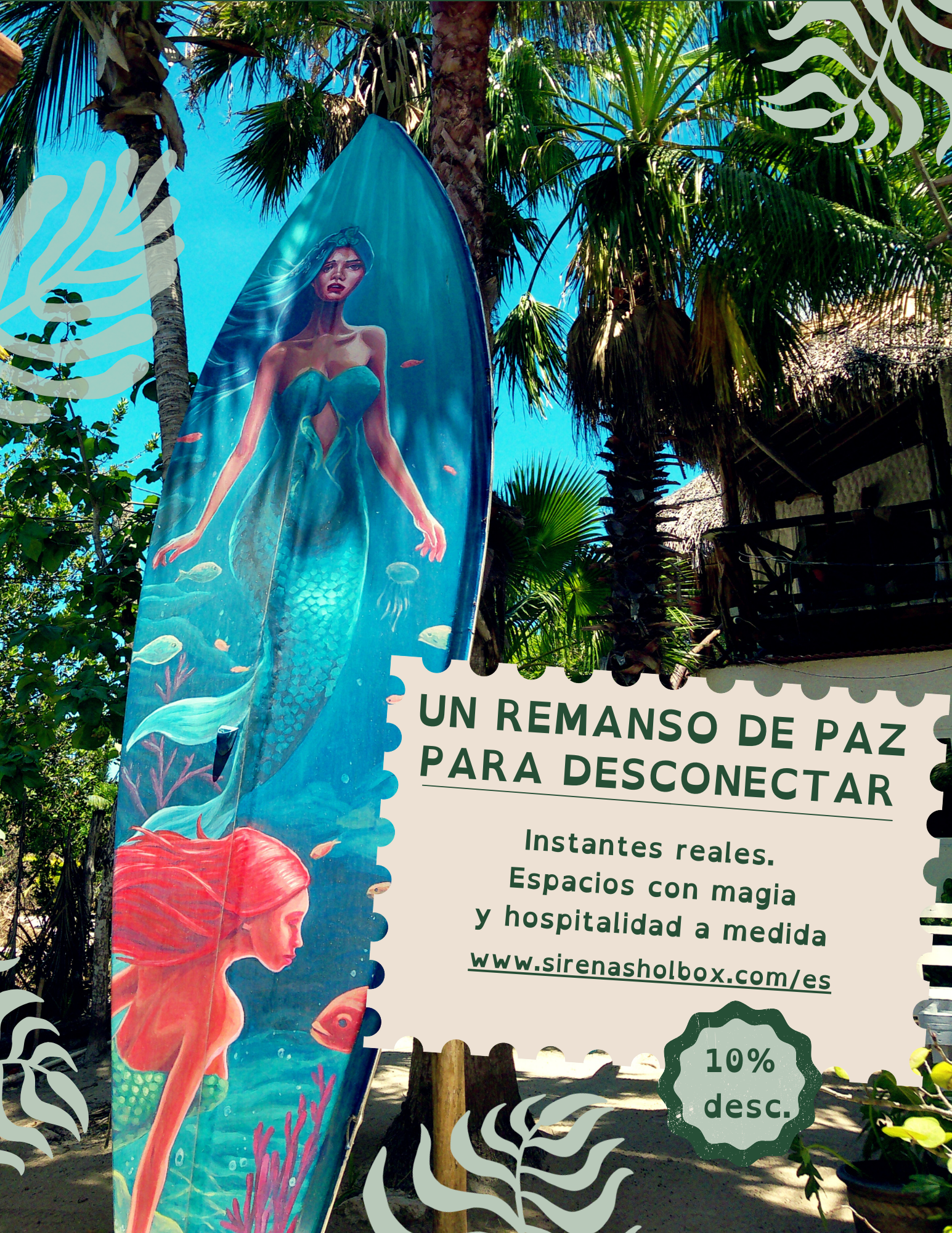 Hotel Sirenas Caribbean Rooms.Holbox