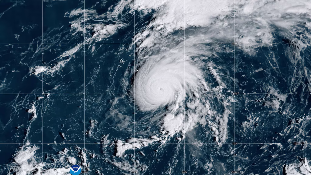 Huracán Gabrielle: Trayectoria y amenaza en el atlántico