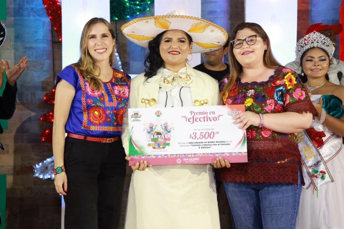 Isla Mujeres celebra con "Cántale a México con el Corazón"
