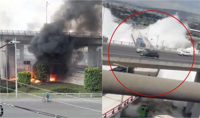 Iztapalapa- Explosión de pipa de gas LP causa tragedia en Puente de la Concordia Iztapalapa: Explosión de pipa de gas LP causa tragedia en Puente de la Concordia