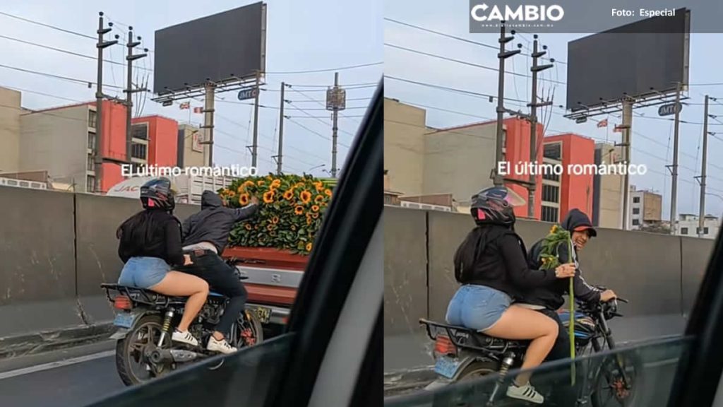 Joven roba flores amarillas para su novia y se hace viral