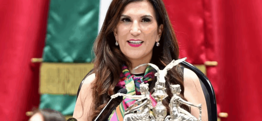 Kenia López Rabadán asume la presidencia de la Cámara de Diputados en un acuerdo clave
