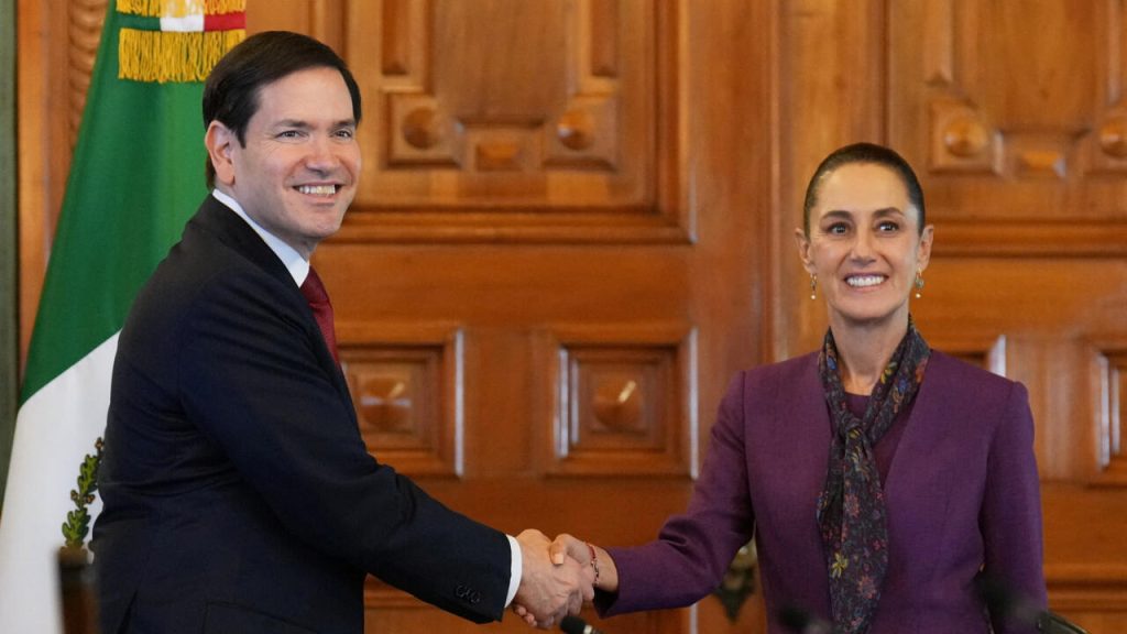 Marco Rubio y Sheinbaum refuerzan alianza bilateral ante crimen transnacional