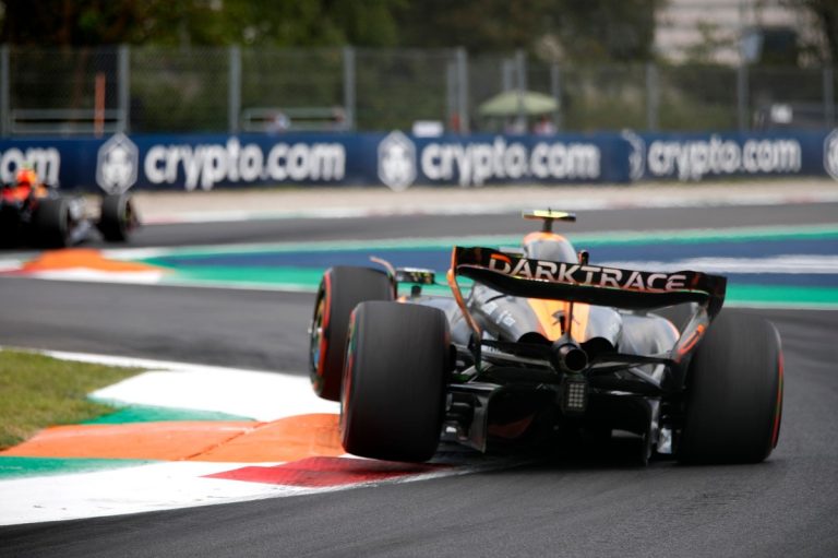 Norris deslumbra en Monza al dominar los segundos libres del GP de Italia