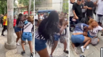 Paseo Bolívar: Pelea viral de dos mujeres indigna a Barranquilla