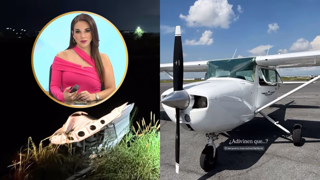 Recuperan cuerpos de Débora Estrella y piloto en Nuevo León