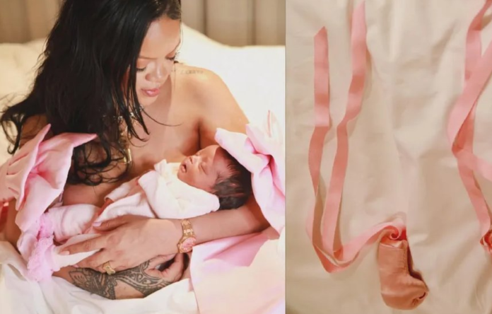 Rihanna enternece las redes al presentar a su bebé Rocki