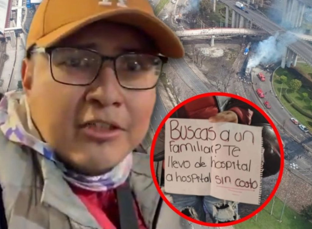 Solidaridad en Iztapalapa: Edson Martínez, el ángel sobre dos ruedas