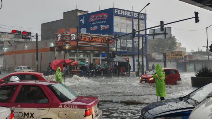 Tormenta de alerta roja Inicia hoy en CDMX y Edomex
