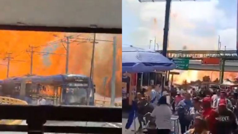 Video inédito revela segundos críticos de escape en explosión de pipa en Iztapalapa