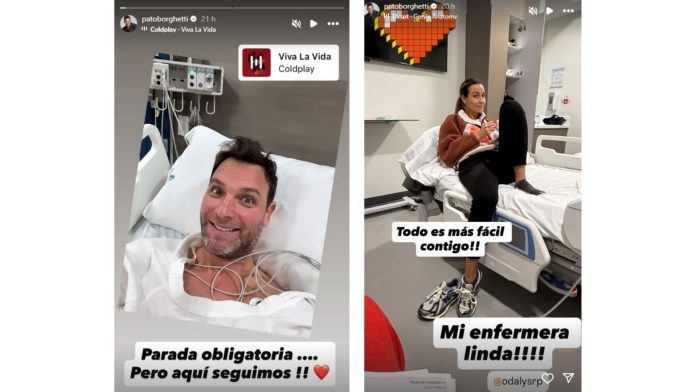 Patricio Borghetti revela el misterio de su salud: Ya está en casa y con fecha de regreso Patricio Borghetti revela el misterio de su salud: Ya está en casa y con fecha de regreso