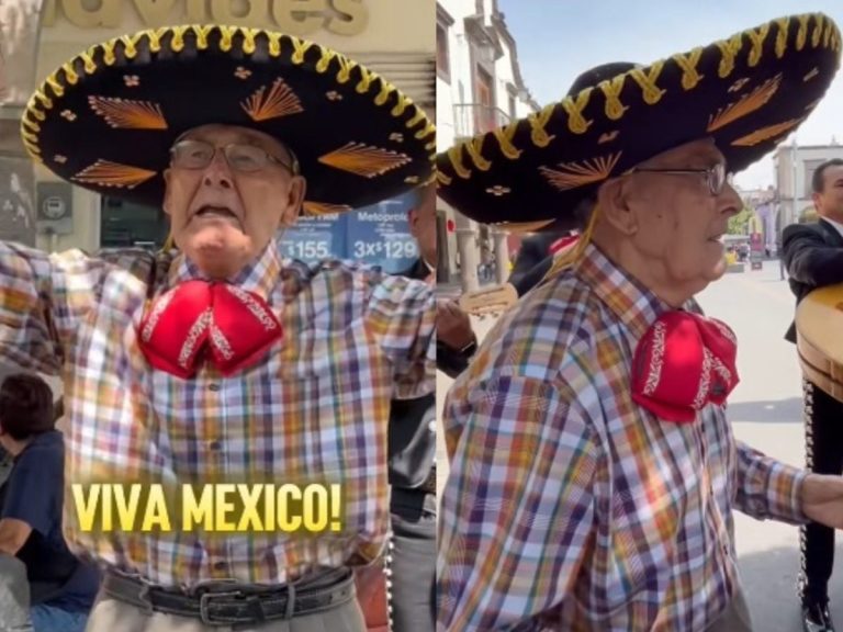 Abuelito chileno cumple sueño de cantar mariachi en Guadalajara