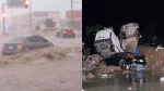 Bajas temperaturas y fuertes lluvias azotan Chihuahua este 16 de octubre