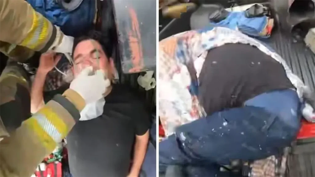 Bomberos de Mazatlán rescatan a hombre atacado por enjambre de abejas