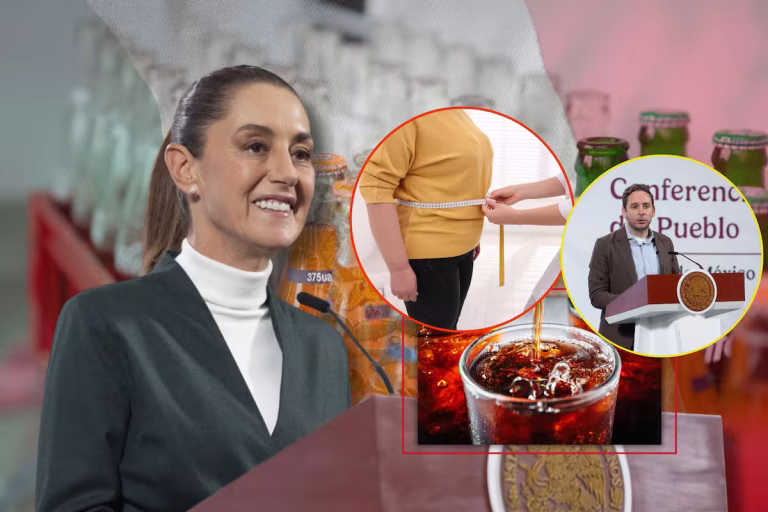 Claudia Sheinbaum busca reducir consumo de bebidas azucaradas por salud