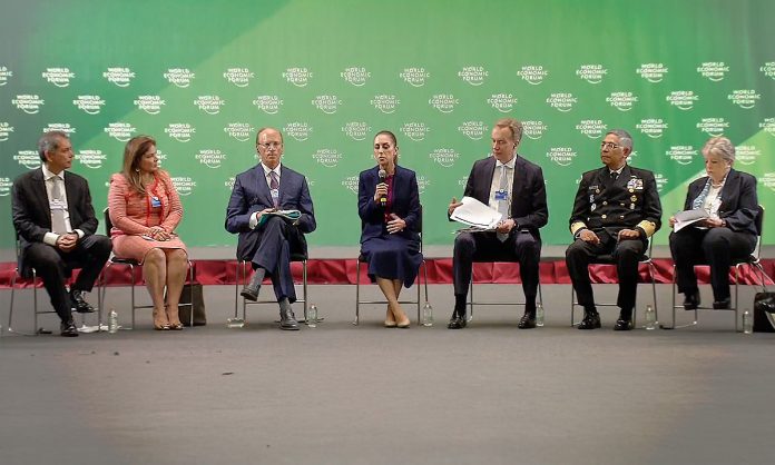 Claudia Sheinbaum presenta Plan México ante el Foro Económico Mundial