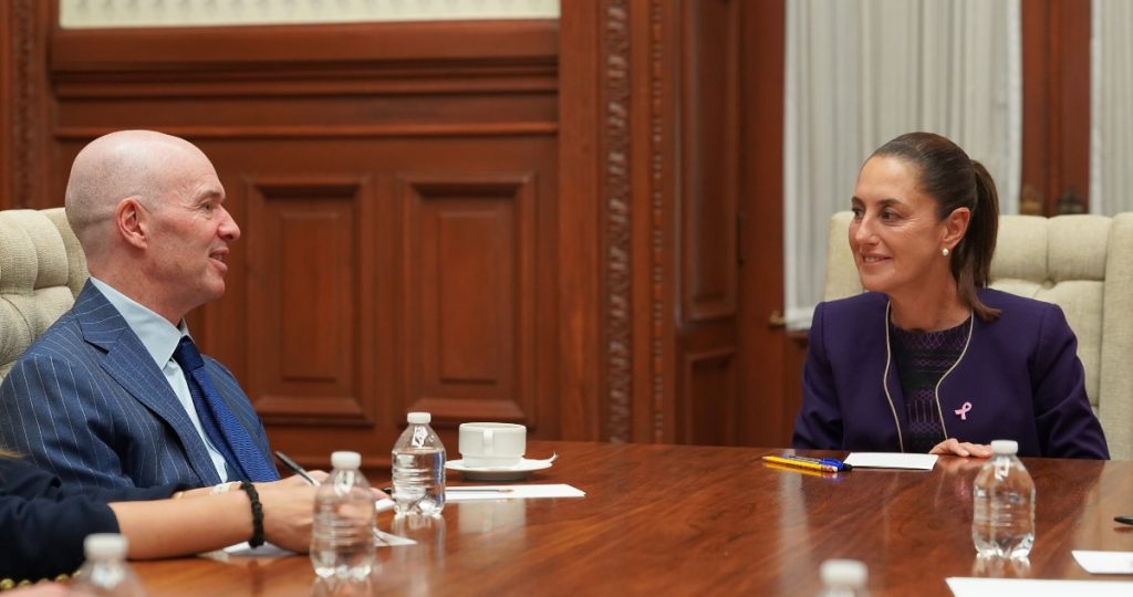 Claudia Sheinbaum se reúne con Scotiabank para impulsar el Plan México