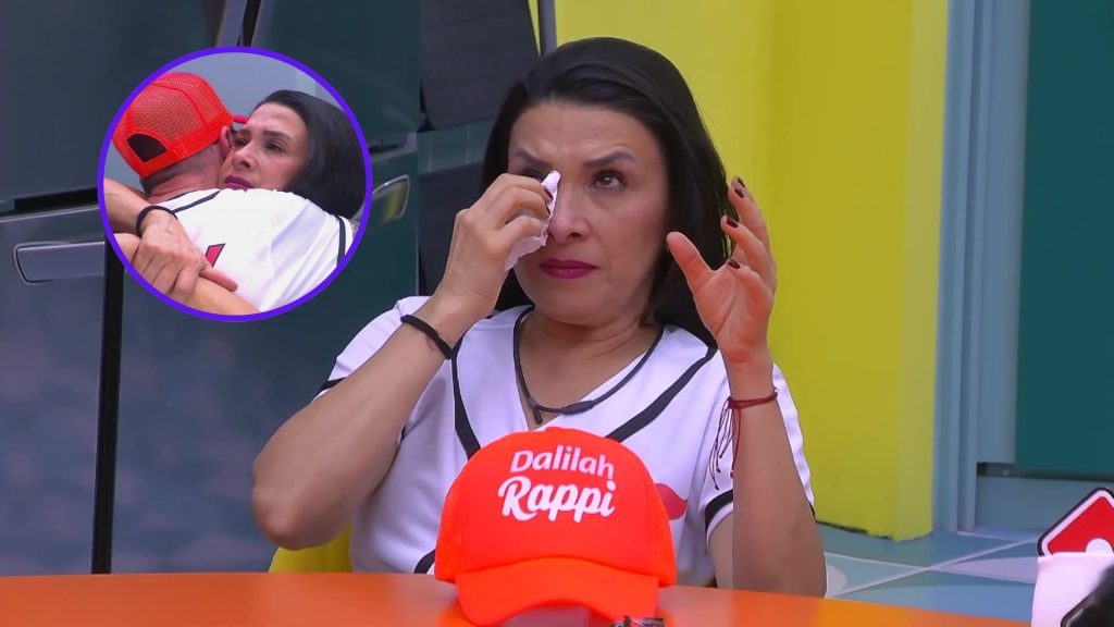 Dalílah Polanco conmovida hasta las lágrimas en La Casa de los Famosos