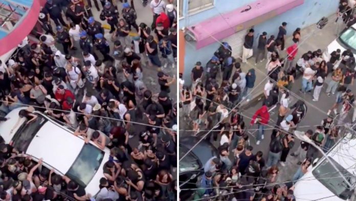 Desalojan fiesta clandestina con 1200 menores en la Buenos Aires, CDMX Desalojan fiesta clandestina con 1200 menores en la Buenos Aires, CDMX