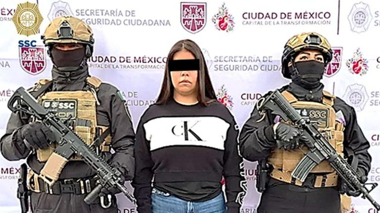 Detienen a Verónica "N", presunta líder del Cártel de Tláhuac