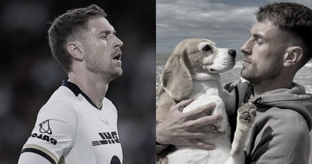 El desgarrador adiós de Colleen Ramsey a Halo, la perrita de Aaron Ramsey