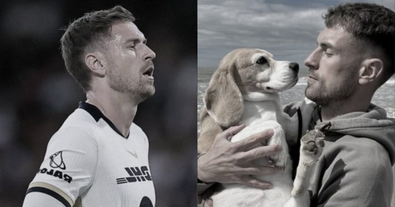 El desgarrador adiós de Colleen Ramsey a Halo, la perrita de Aaron Ramsey