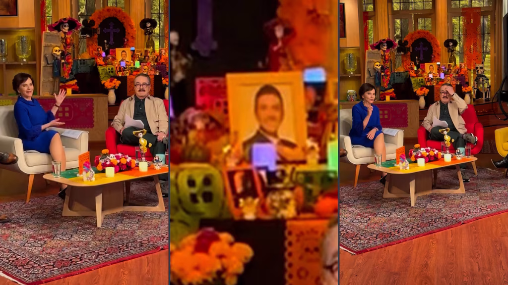 El primer altar de muertos de Daniel Bisogno en Ventaneando