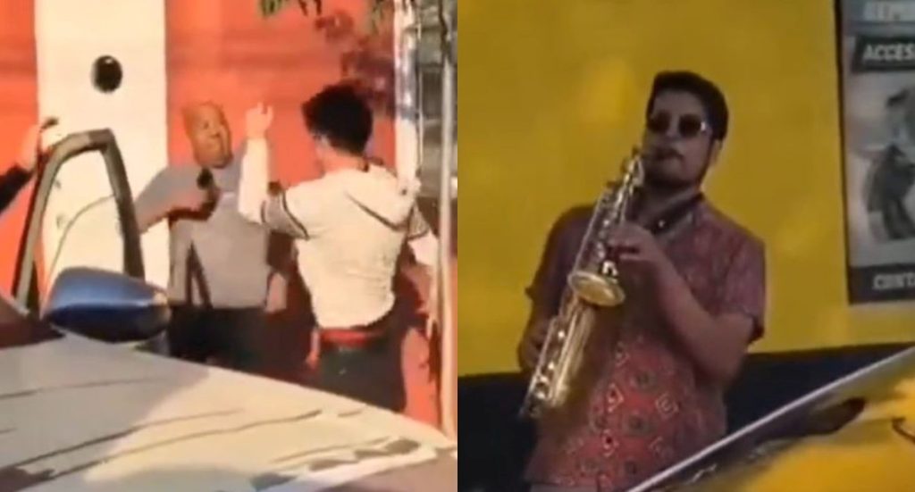 El surrealismo chileno: La pelea de conductores que terminó en un concierto viral