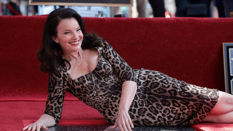 Fran Drescher brilla en Hollywood: Estrella en el Paseo de la Fama