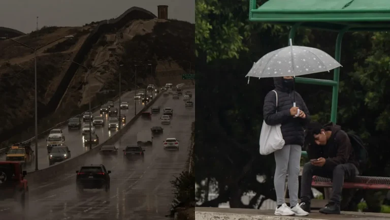 Frente Frío azota Baja California: Vientos fuertes y descenso de temperatura