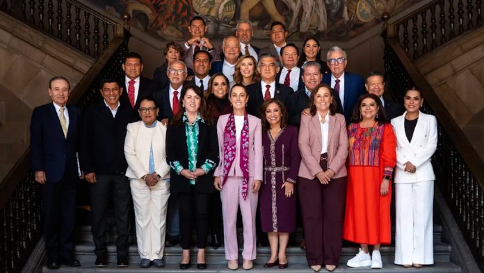 Gobernadores de la 4T celebran primer año de Sheinbaum Gobernadores de la 4T celebran primer año de Sheinbaum