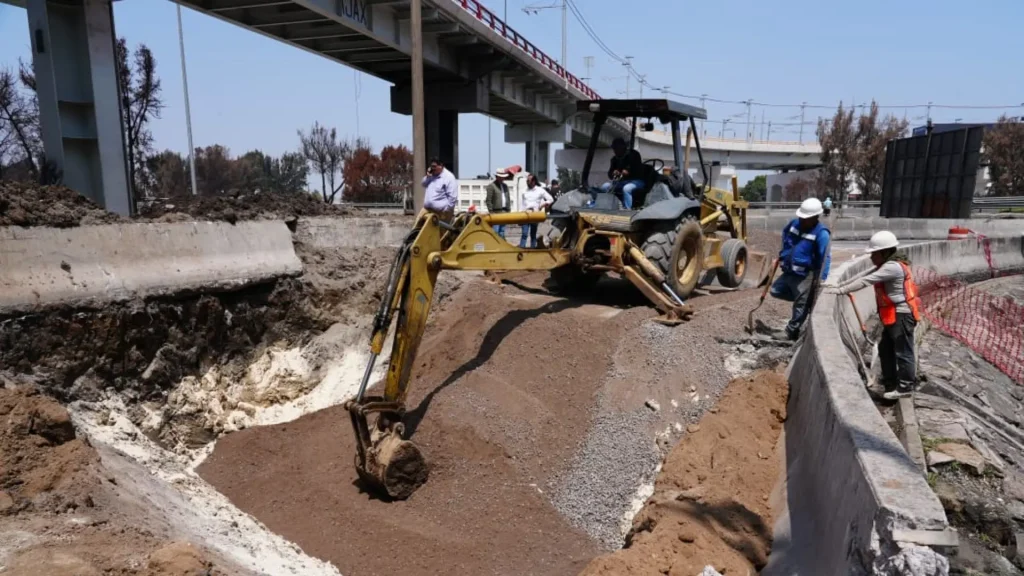 Grieta en Puente de la Concordia: Concluyen trabajos en Iztapalapa