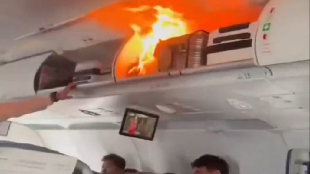 Incendio en vuelo de Air China desata pánico y emergencia