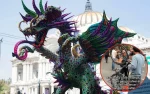 Influencer canadiense criticado por incidente en Desfile de Alebrijes
